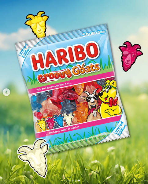 Желейные конфеты Haribo Groovy Goats 160г 10862 фото