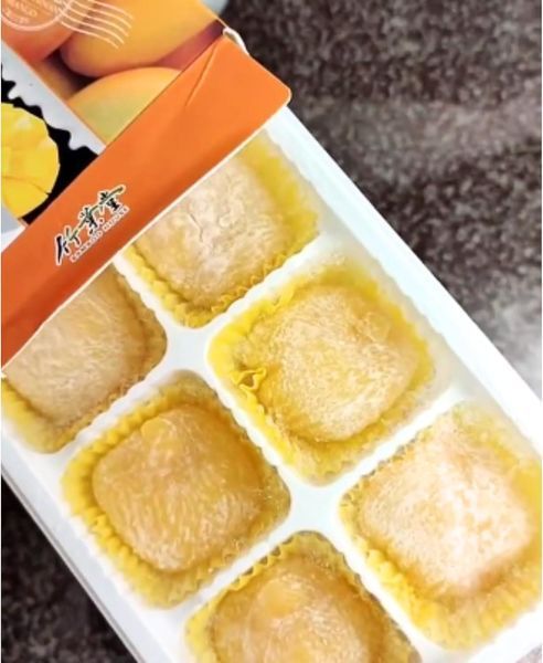 Пирожные моти Bamboo House Double Fillings Mochi Mango Milk 180г 9029 фото