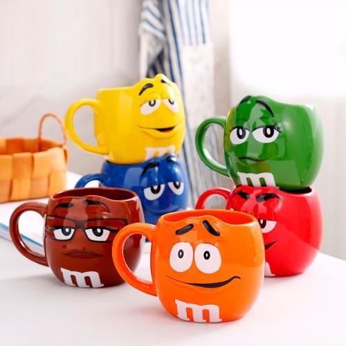 Кружка M&M&rsquo;S Character Figural Mug Жовта 600мл 7545 фото