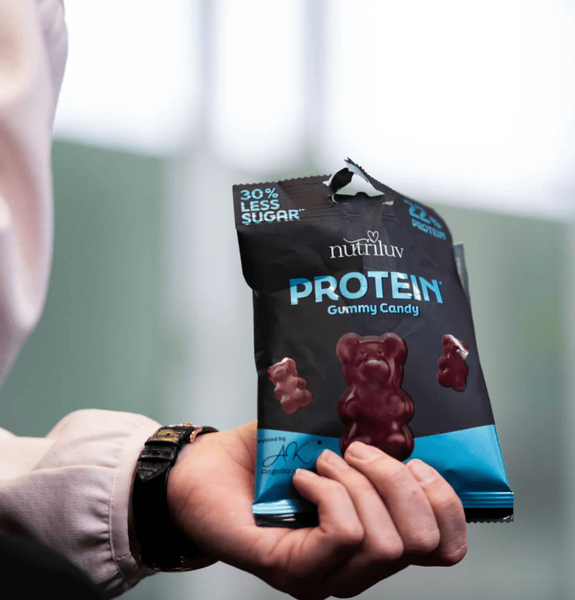 Жувальні цукерки Nutriluv Protein Bett'r Snacks Gummy Candy 85г 10709 фото