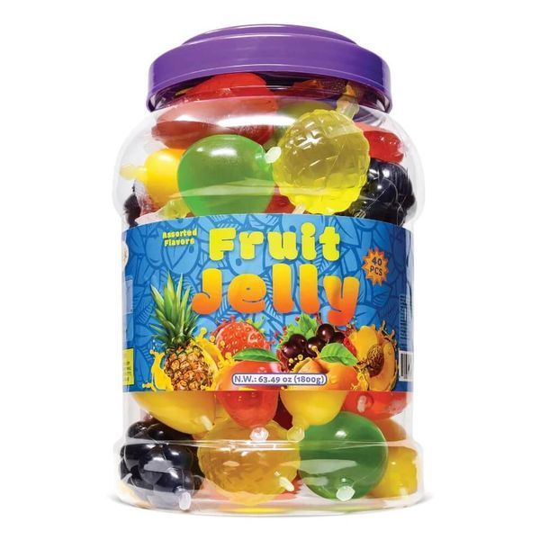 Фруктове желе Funtasty Fruit Jelly Tik Tok Candy, 40 шт 6372 фото
