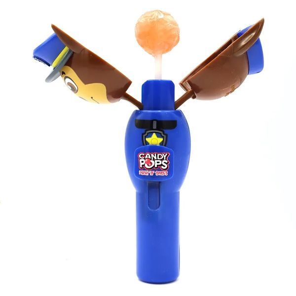 Контейнер-игрушка с леденцом Чейз Paw Patrol Push N Twist Candy Pops 8 г 7441 фото