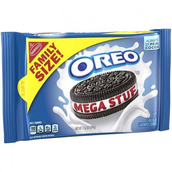 Печенье Oreo Mega Stuf 499g 0065 фото