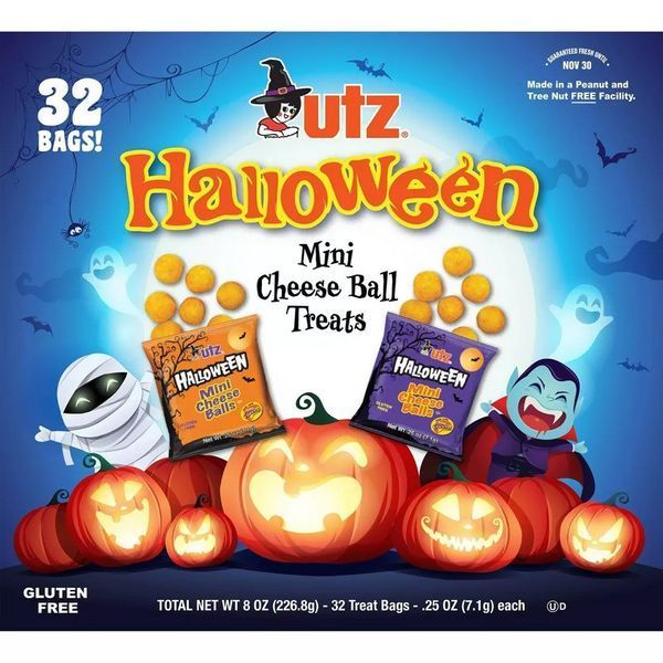 Сырные шарики Utz Halloween Mini Cheese Ball Treats 2 шт 5729 фото
