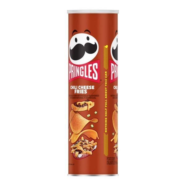 Чипсы Pringles Chili Cheese Fries Flavour Potato Chips 156г 7011 фото