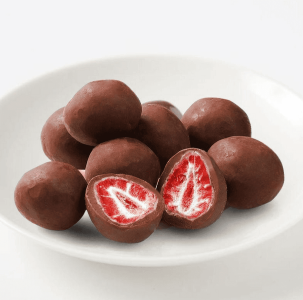 Сублимированная клубника в шоколаде Teyishi Freeze-Dried Strawberry Chocolate Сocoa 60г 11581 фото
