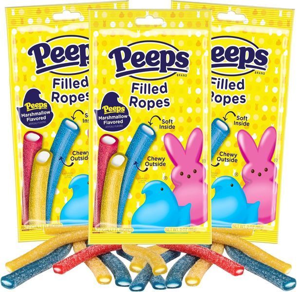 Жевательные конфеты Peeps Filled Ropes 85г 8514 фото