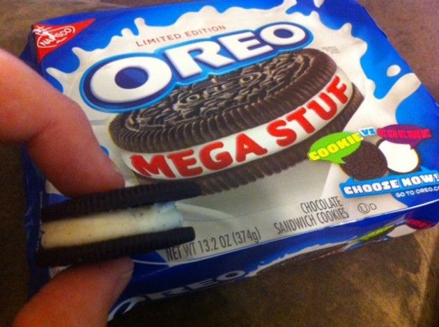 Печенье Oreo Mega Stuf 499g 0065 фото