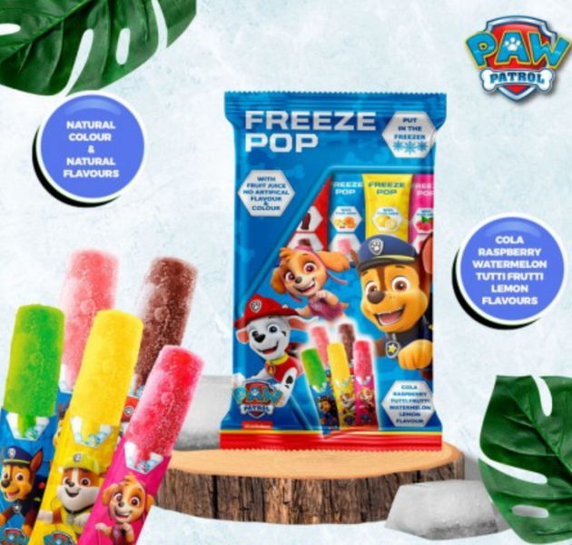 Фруктовый лед Sweet`n`Fun edition Paw Patrol Frezze Pops 500г 5058 фото
