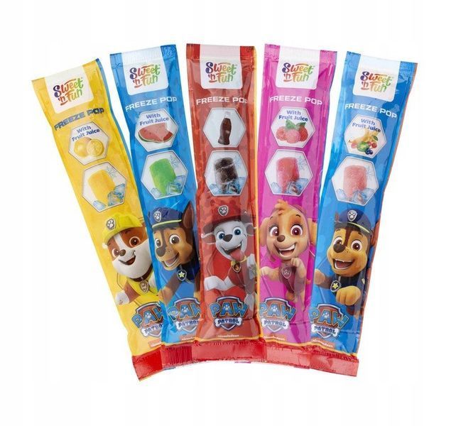 Фруктовый лед Sweet`n`Fun edition Paw Patrol Frezze Pops 500г 5058 фото