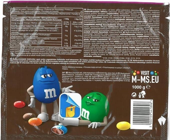 Шоколадные конфеты драже M&M's, 1 кг 6050 фото