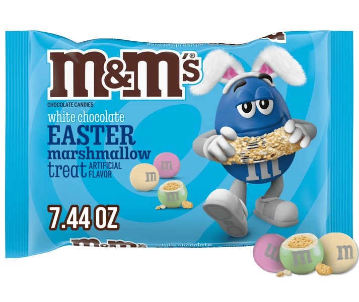 Драже M&M's White Chocolate Easter Marshmallow Treat 210г 10809 фото