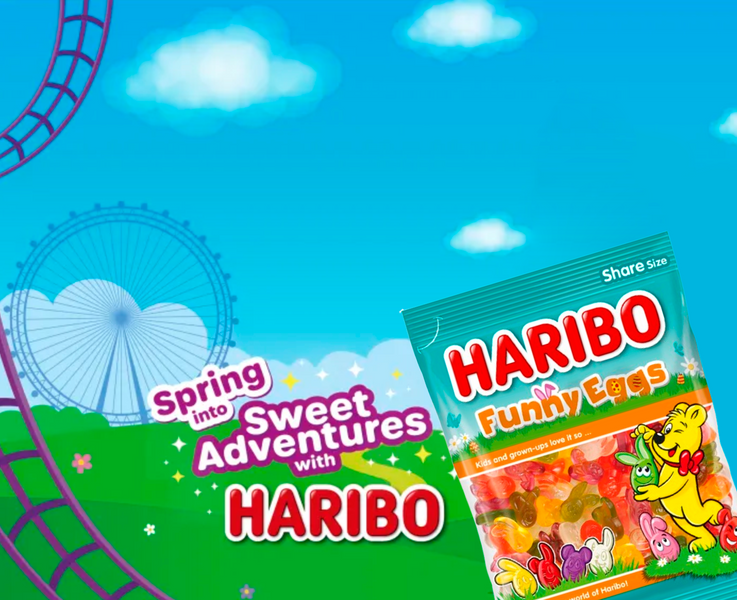 Желейні цукерки Haribo Gumicukor Funny Eggs 275г 8318 фото