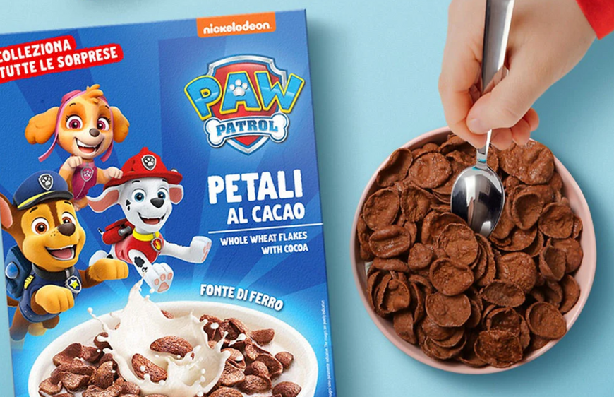 Сухой завтрак Dolci Preziosi цельнозерновые хлопья с какао Paw Patrol 300г 8661 фото