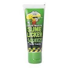 Рідка цукерка Toxic Waste Slime Licker Squeeze Candy 70g Green Apple 4908 фото