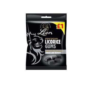 Лакричная пастила Lion Liquorice Gums 150g 4385 фото