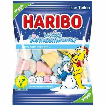 Желейні цукерки Haribo Lustige Schneem&auml;nner 175g 4224 фото