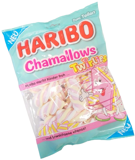Маршмеллоу Haribo Chamallows Twirlies 200г 8122 фото