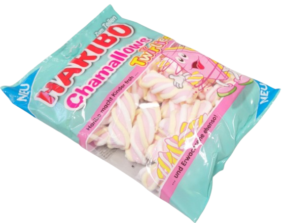 Маршмеллоу Haribo Chamallows Twirlies 200г 8122 фото