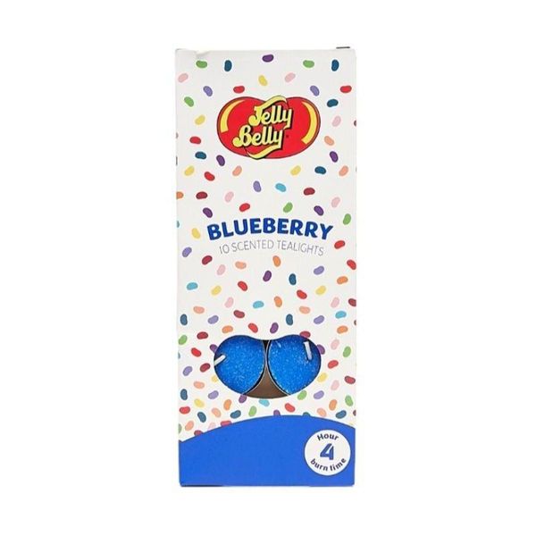 Набір свічок Jelly Belly Scented Tealights Blueberry 122g 10 шт 4482 фото