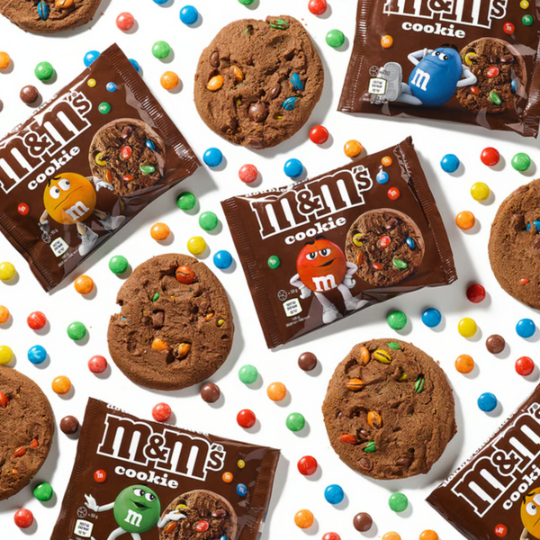 Печенье Печенье M&M's Double Chocolate Giant Cookies 50г 8220 фото