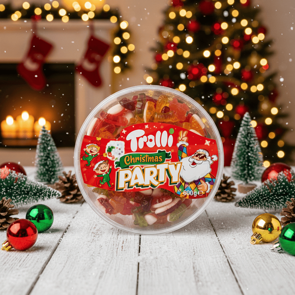 Желейные конфеты Trolli Christmas Party 600г 9817 фото