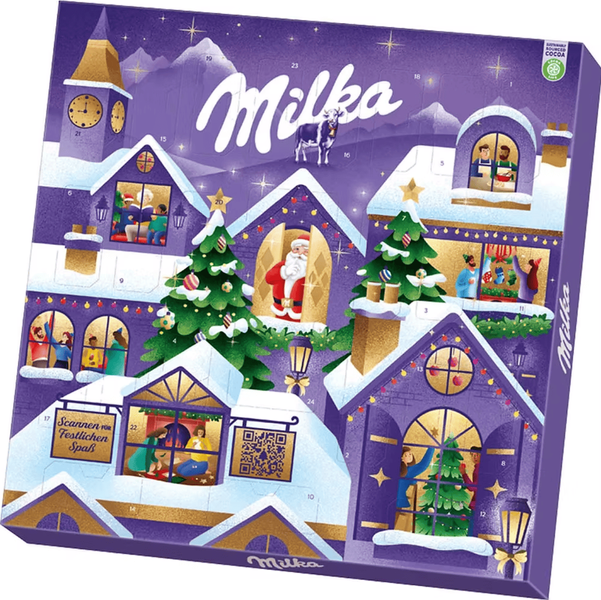 Адвент календарь Milka Advent Magic Advent Calendar 238г 9767 фото