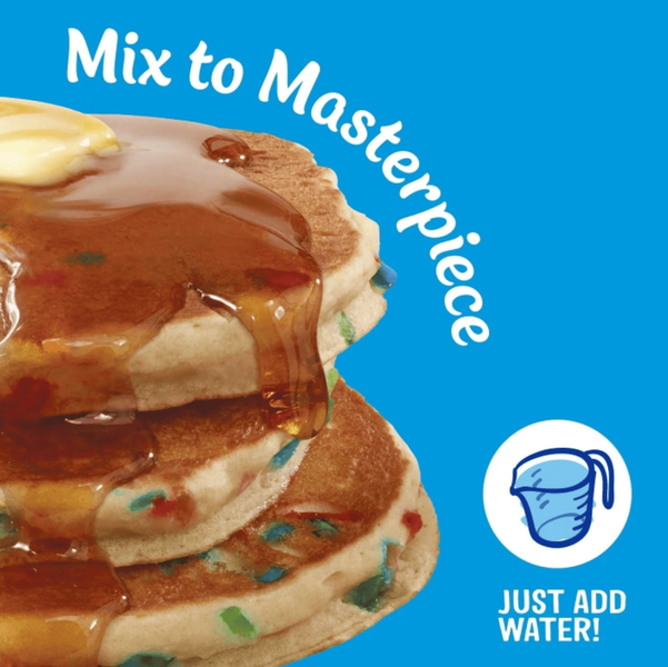 Суміш для млинців і вафель Pillsbury Funfetti Buttermilk Complete Pancake 794г 9578 фото