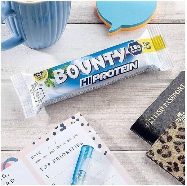 Батончик Bounty Hi Protein Bar 52г 10710 фото