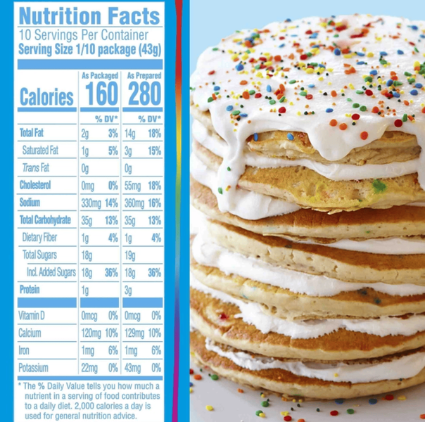 Суміш для млинців і вафель Pillsbury Funfetti Buttermilk Complete Pancake 794г 9578 фото