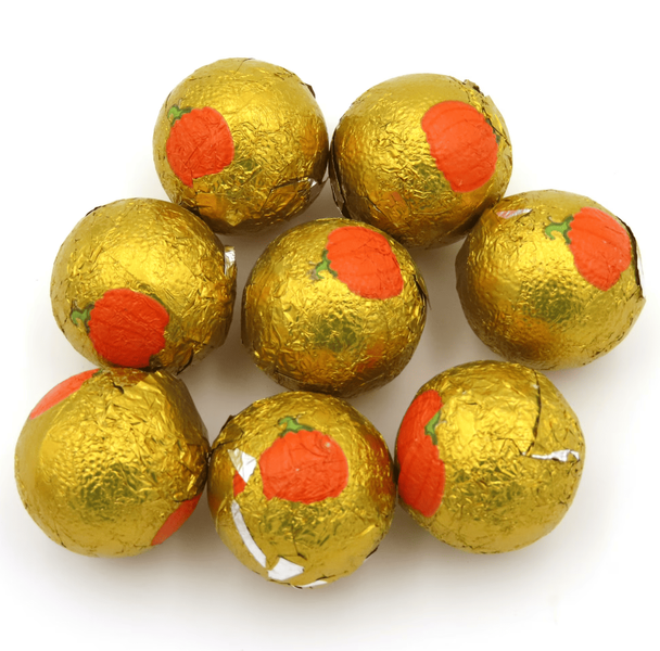 Конфеты с маршмеллоу в шоколаде Palmer Choco Fluff Pumpkins 255г 9431 фото