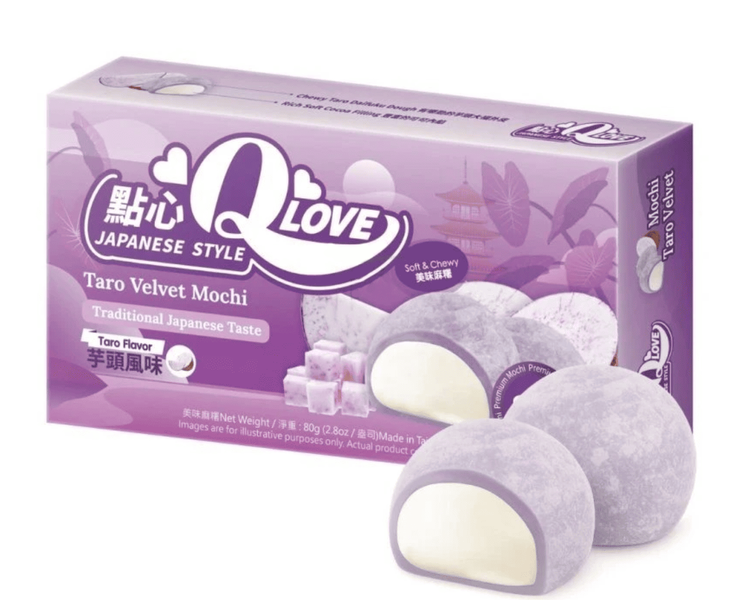 Моти QLove Taro Velvet Mini Mochi 80г 10760 фото