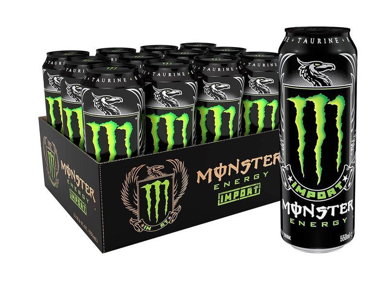 Енергетичний напій Monster Energy Import Energy Drink 550мл 10166 фото