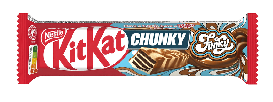 Шоколадный батончик KitKat Chunky Funky 40г 9531 фото