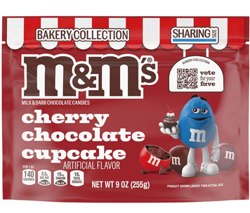 Драже M&M's Cherry Chocolate Cupcake Bakery Collection 255г 10811 фото
