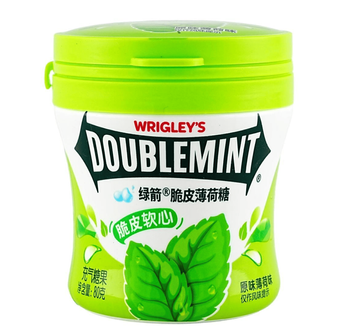 Драже Wrigley's Doublemint Crispy Soft Mint Original 80г 10913 фото