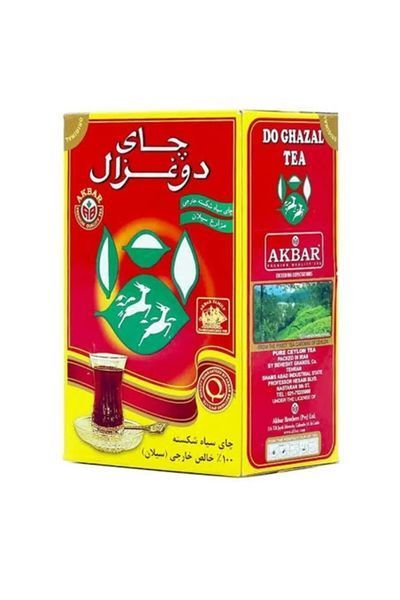 Чай черный цейлонский&nbsp;Akbar Do Ghazal Tea Pure Ceylon, 500г 6570 фото