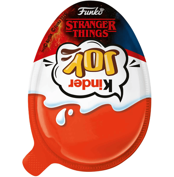 Шоколадні яйця Kinder Joy Funko Netflix Stranger Things 3 шт х 20г 9232 фото