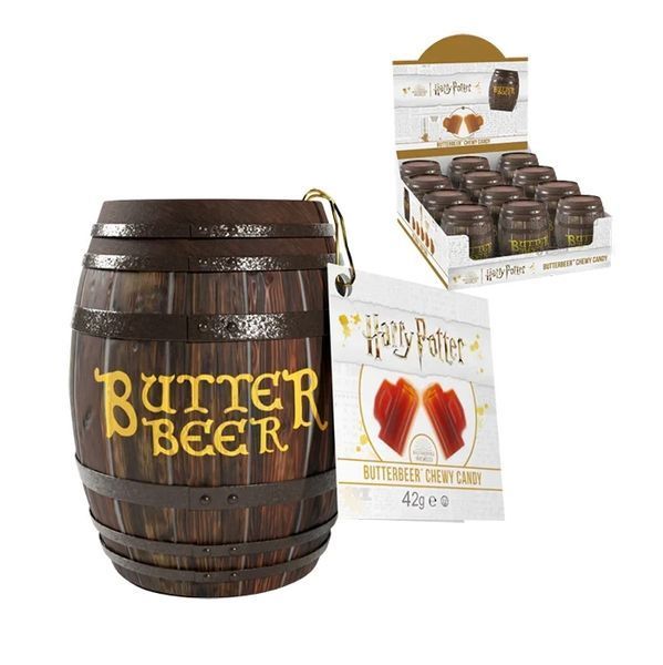 Жевательные конфеты Harry Potter Butter Beer Barrel Chewy Candy 42g 4068 фото