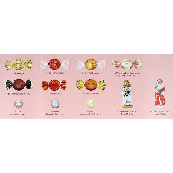 Адвент календарь Рождественский венок Lindt 270 g 4225 фото