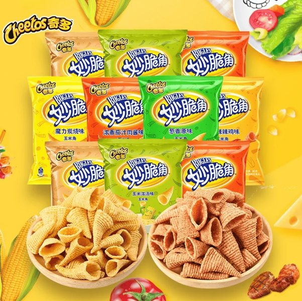 Чіпси Cheetos Bugles Tomato Meat Sauce Flavor 40г 10461 фото