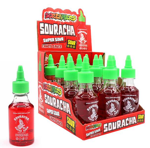Суперкислая жидкая конфета Souracha Super Sour Candy Sauce 90мл 8365 фото