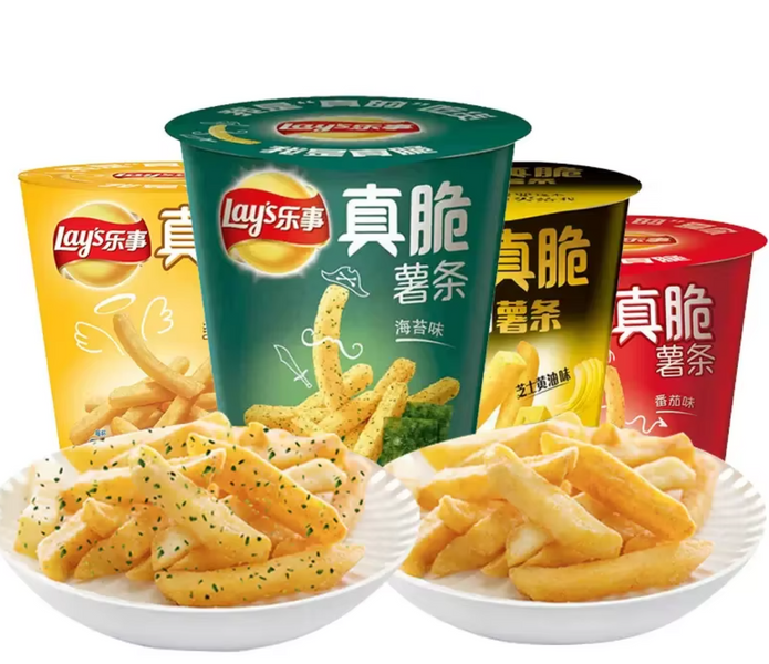 Чіпси Lay's Premium Seaweed Flavor Crisp French Fries Chips 40г 8663 фото