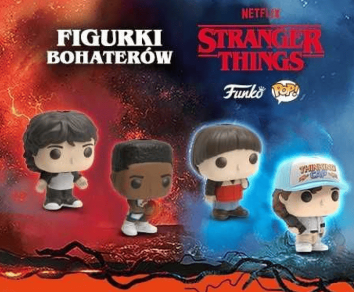 Шоколадні яйця Kinder Joy Funko Netflix Stranger Things 3 шт х 20г 9232 фото