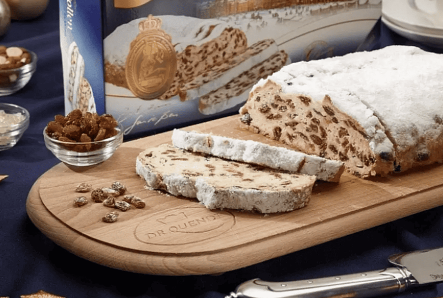 Рождественский штолен Dr. Quendt Dresdner Christstollen Dresden Stollen 1000г 10066 фото