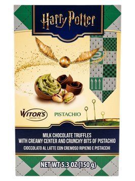 Шоколадные конфеты Witor's Harry Potter Milk Chocolate Pistachio Truffles 150г 11727 фото