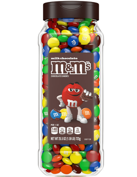 Драже M&M's Milk Chocolate Candy Bulk Jar 722г 10219 фото