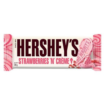 Шоколад Hershey’s Strawberries ‘N’ Creme Bar 39g 1498 фото