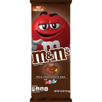 Шоколадка M&m's milk chocolate bar 113,4 g 0904 фото