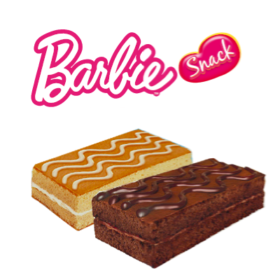 Бісквіт Freddi Barbie Biscuit Cake with Cocoa and Honey Filling 10pcs 250g 5585 фото